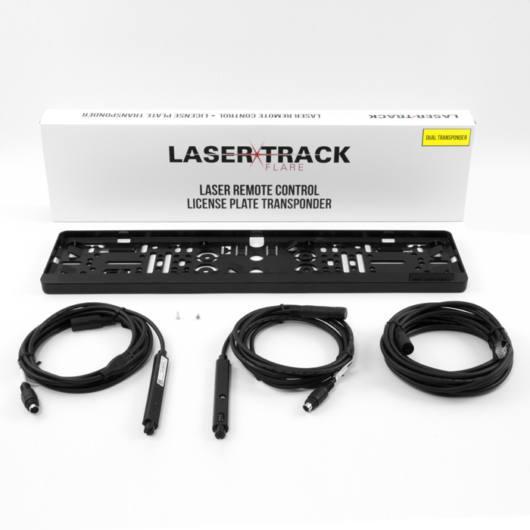 Lasertrack Flare porte-plaque d'immatriculation caché