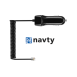 NAVTY Kabel RJ11+USB coiled 1,5m 3